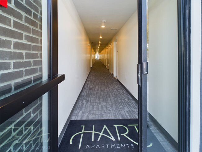 West Controlled Access Entrance - Hart Apartments