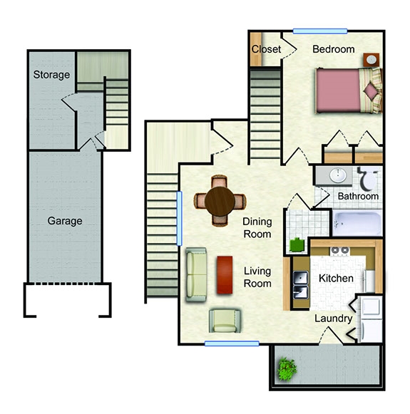 Floorplan - Park West Gardens