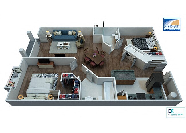 Floorplan - The Crossings at Red Mill
