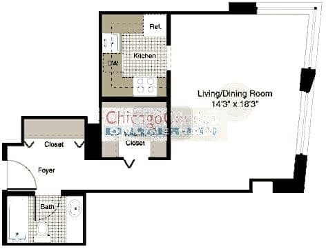 Floor Plan - 440 N Wabash Ave