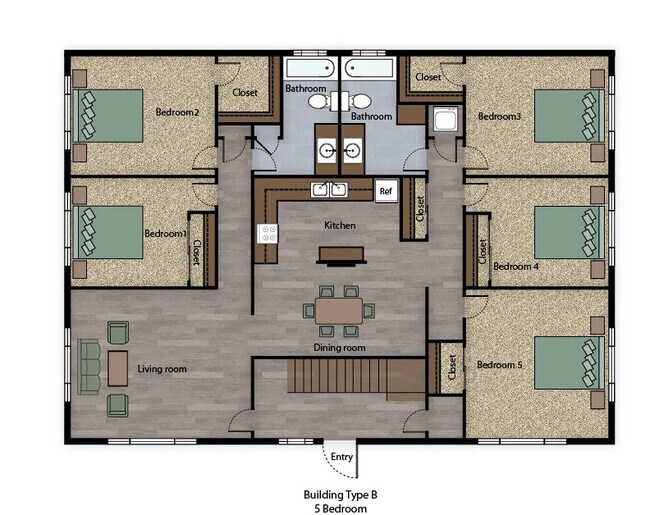 Floorplan - Mutual Housing on the Greenway