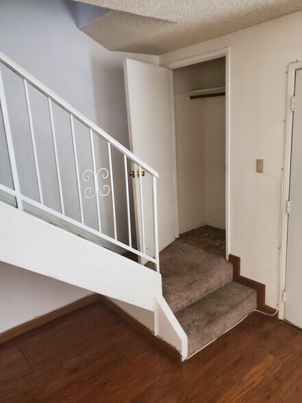 Closet at bottom of stairs. - 1710 Oldfield Way