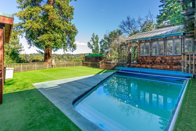 Building Photo - Stunning Architectural Masterpiece! 5BR+Yoga Studio/4.5BA! Ross! Views! Pool! Pet! Waterfalls!  P...