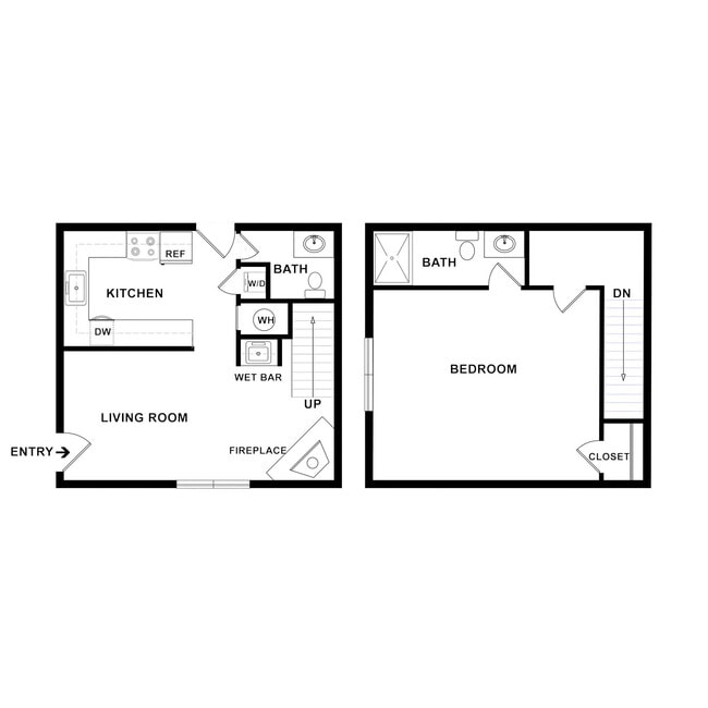 Floorplan - Silver Falls Townhomes