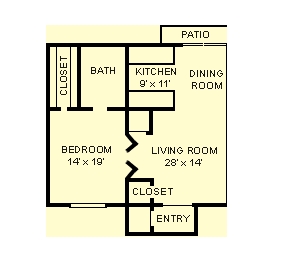 1BR/1BA - Aristo at Medical