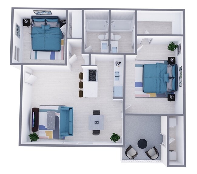 B1 Floorplan - Rise Spring Pointe