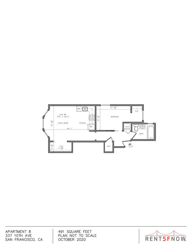 Floorplan - 337 10th Avenue