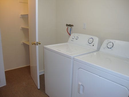 Closet off laundry area. - 522 E Market St