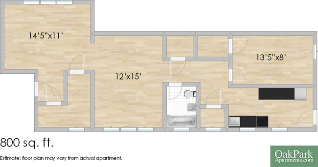 Floorplan - 326-334 S. Austin Blvd.