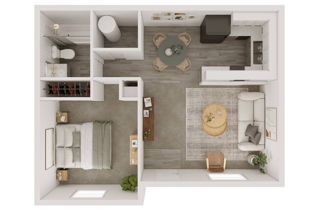 Floorplan - Sherwood Station Apartments