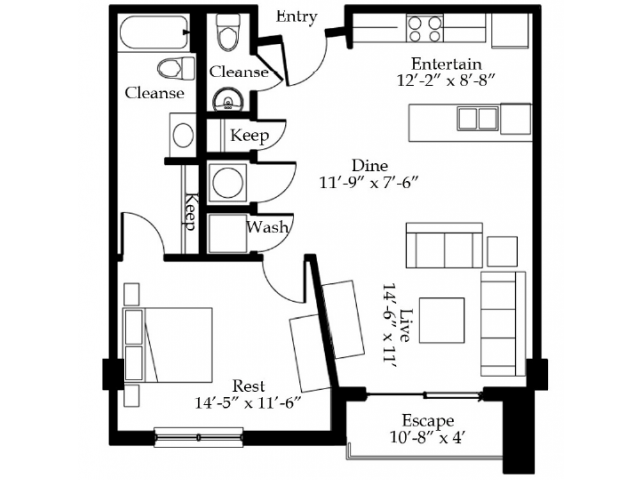 Floorplan - The Marquee at Belle Meade