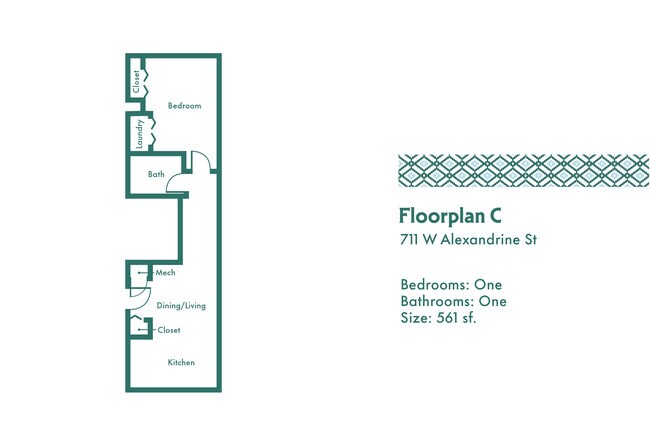 Floorplan - Devenir District- 711 W Alexandrine
