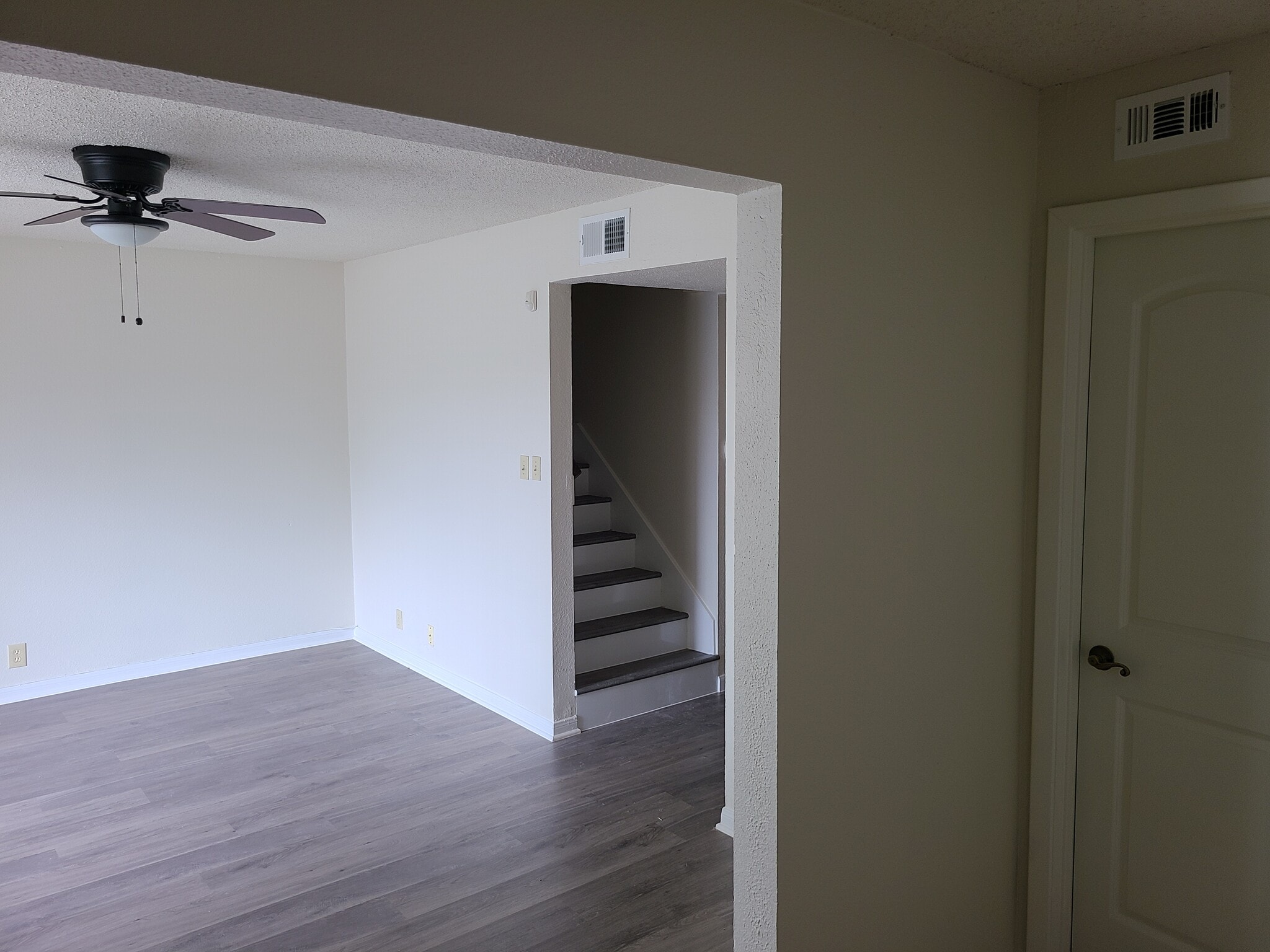 Entry Foyer view Living room and Stairs - 11002 Hammerly Blvd