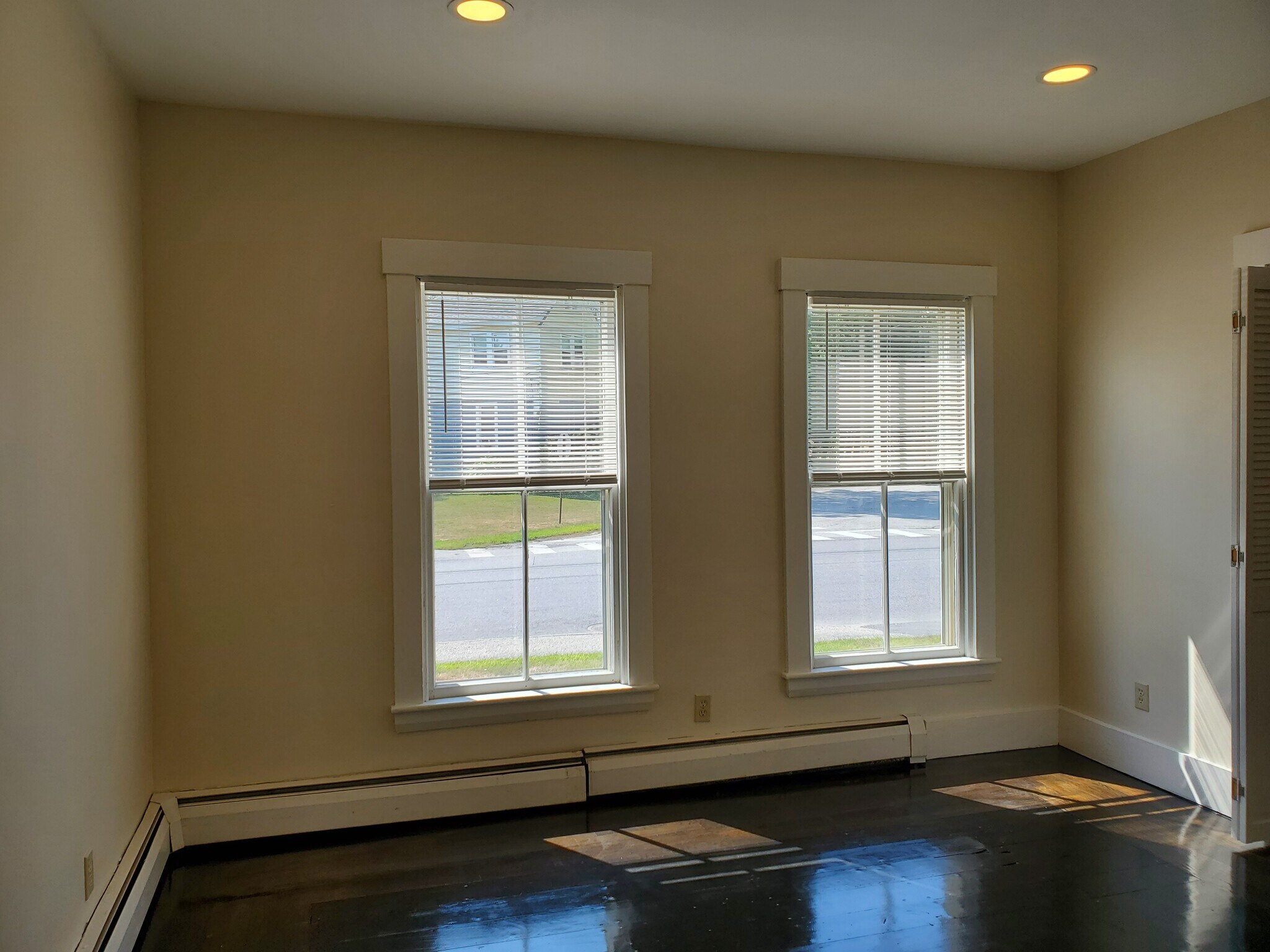 Bedroom with refinished floors - 484 Main St