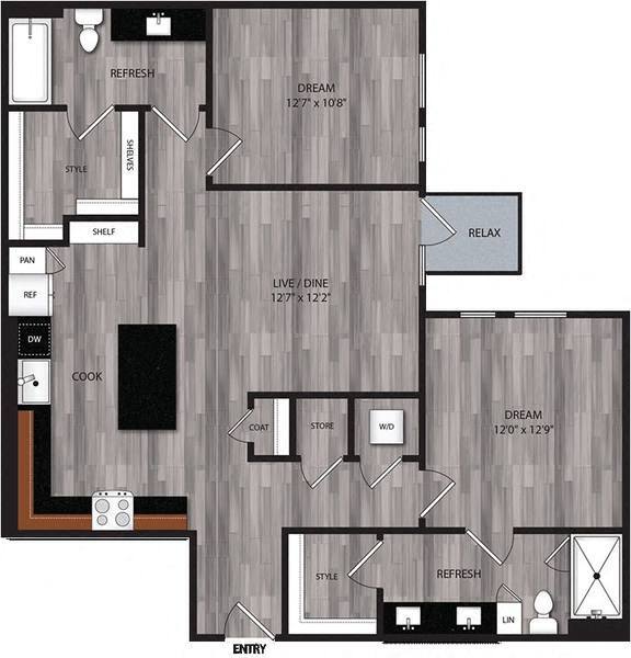 Floorplan - The Cooper