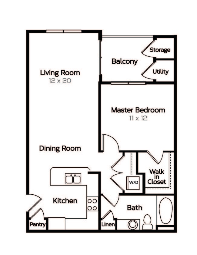 Floorplan - Arterra Place Apartments