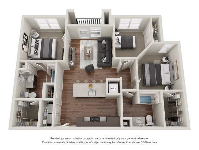 Floorplan - The Pointe at Bayou Bend