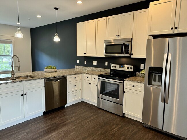 Downstairs kitchen and living area - 121 Cooper Rd