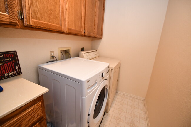 Utility room is conveniently upstairs. - 1920 Havemeyer Ln