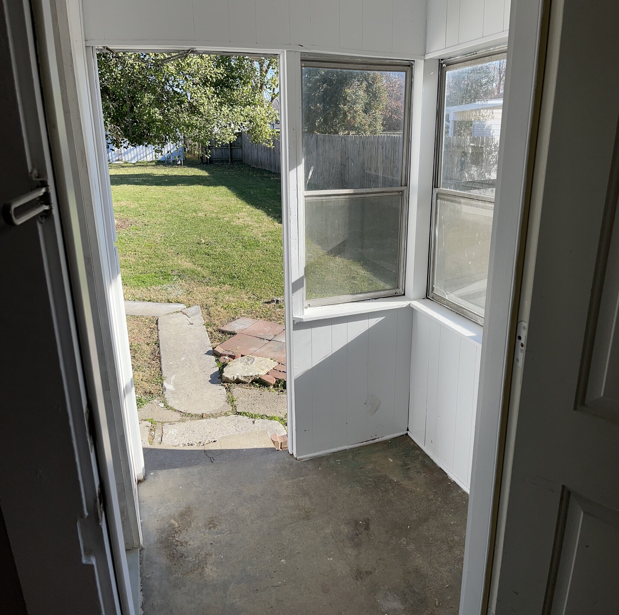 Mud room/Back yard - 409 N Third St