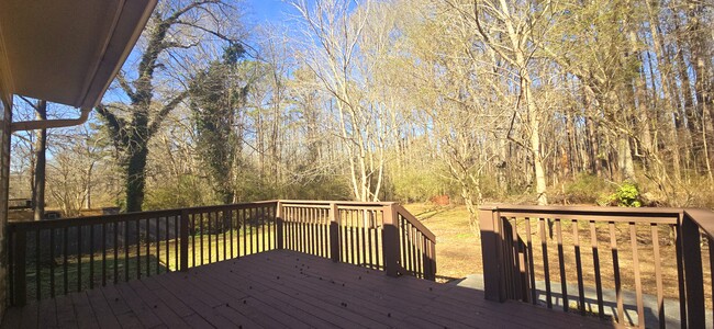 Back deck - 2506 Yolanda Trail