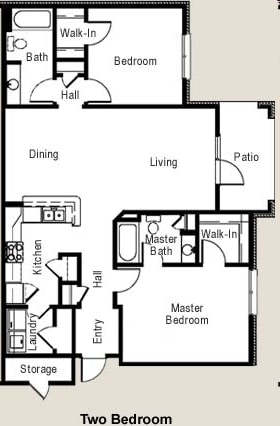 2BR/2BA - Chapel Run