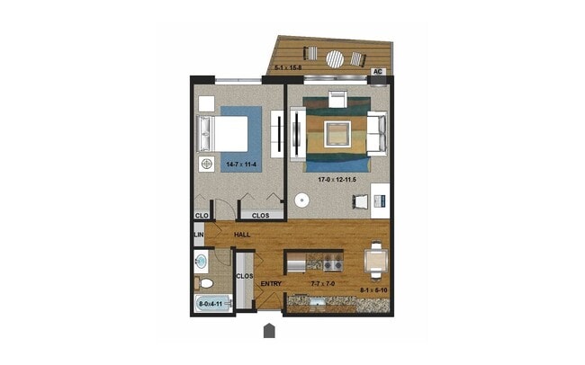 Floorplan - Dupont Ave Apartments | 3513
