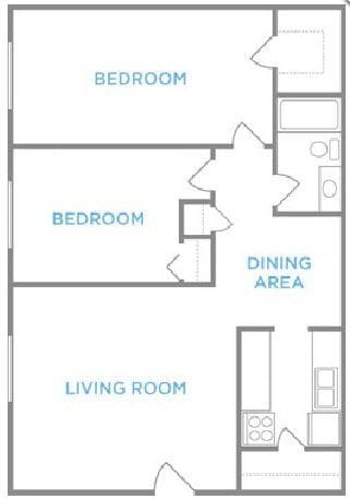 Floorplan - Parkside Apartments