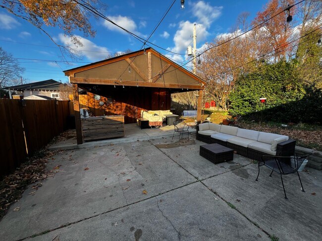 Huge Outdoor patio for Entertaining, doing projects, and storage! - 2192 Nelson Ave