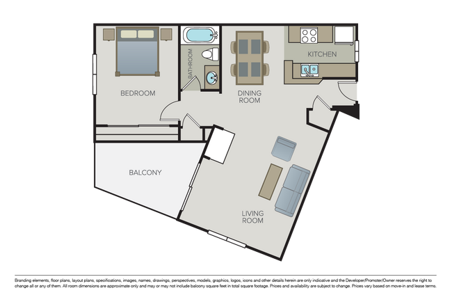 Floorplan - The Village at Toluca Lake