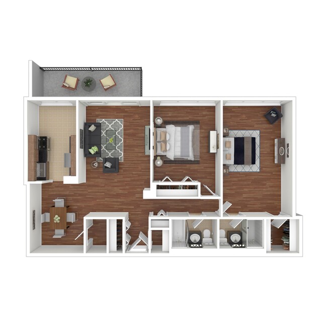 Floorplan - Colesville Towers Apartments