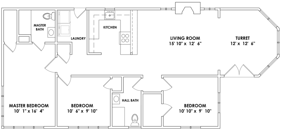 Floor Plan - 60 W Lewis Ave