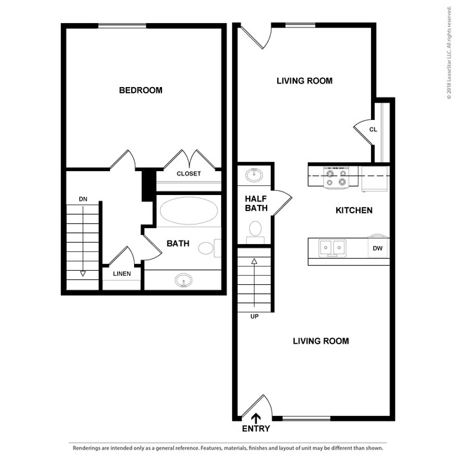 Floorplan - Huntington Townhomes