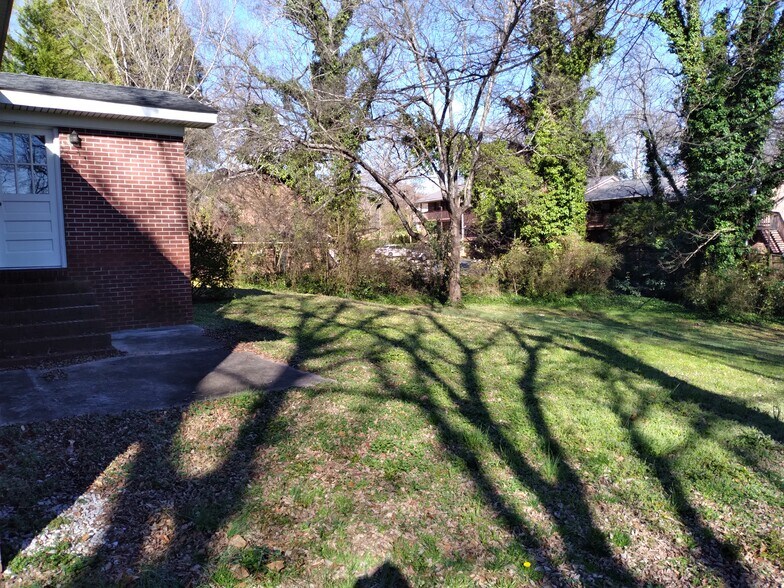 Back Yard / Patio - 102 Clemson St