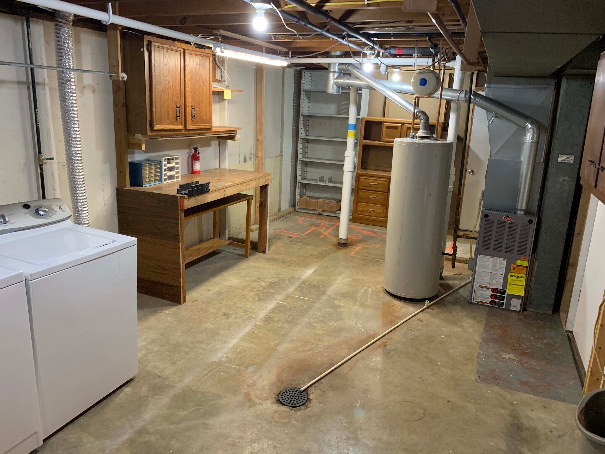 Basement storage / utility room - 11934 Holly Brook Dr