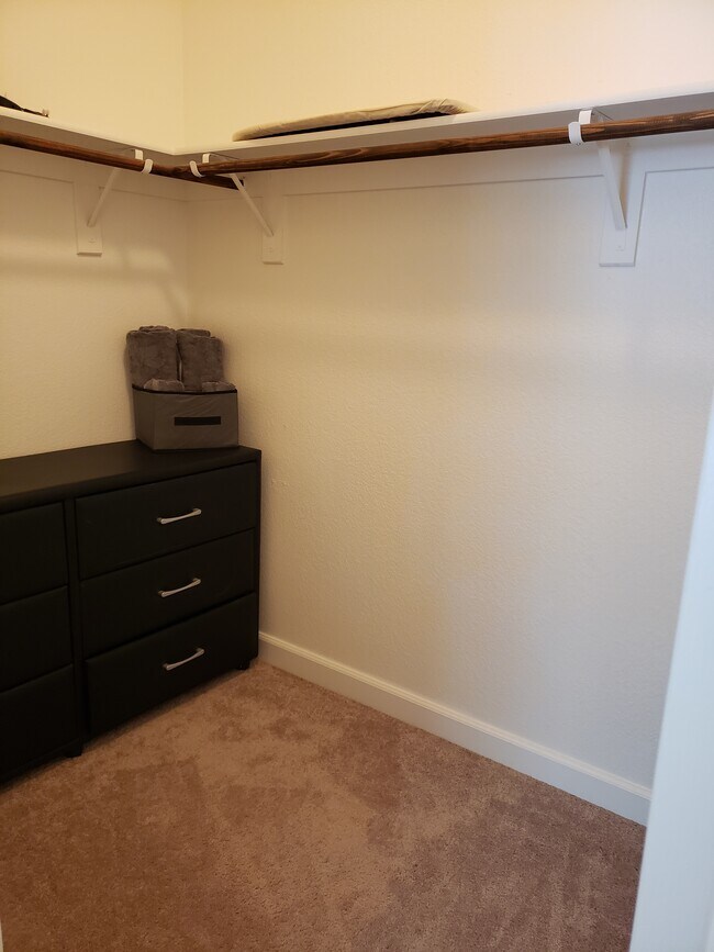 walkin closet - 303 Hampstead Dr