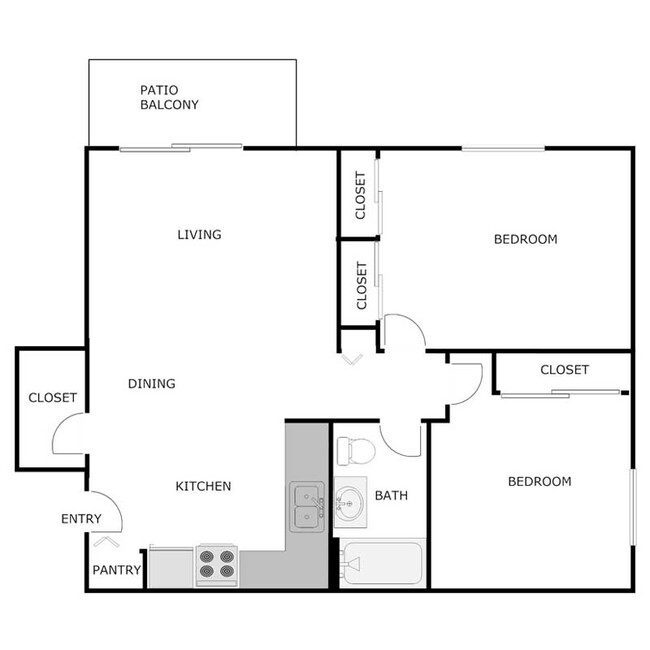 Floorplan - STURGEON BAY APARTMENTS