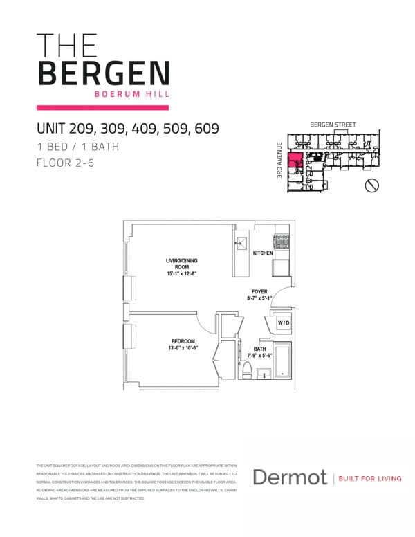 Floorplan - The Bergen