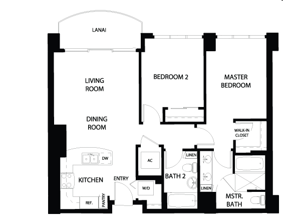 2BR/2BA - Allure Waikiki