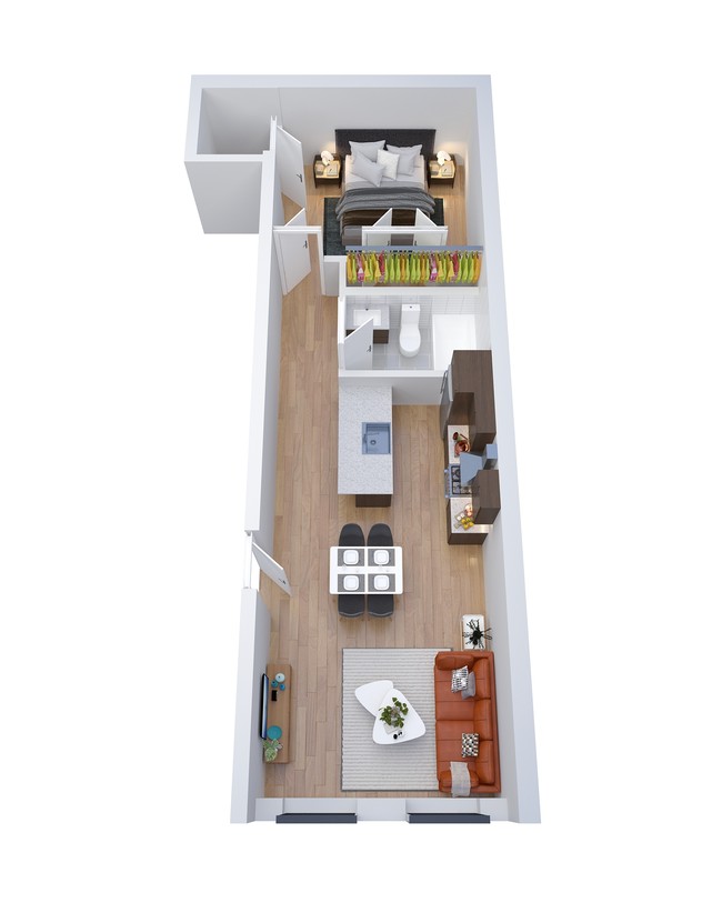 Floorplan - Peanut Factory Flats