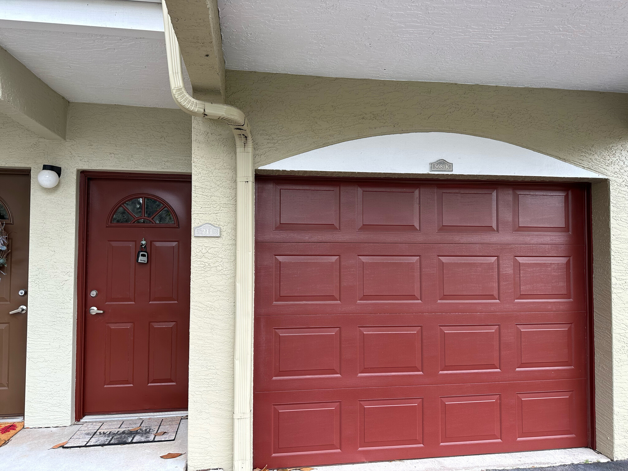 Garage and Entry Door - 5681 Bentgrass Dr