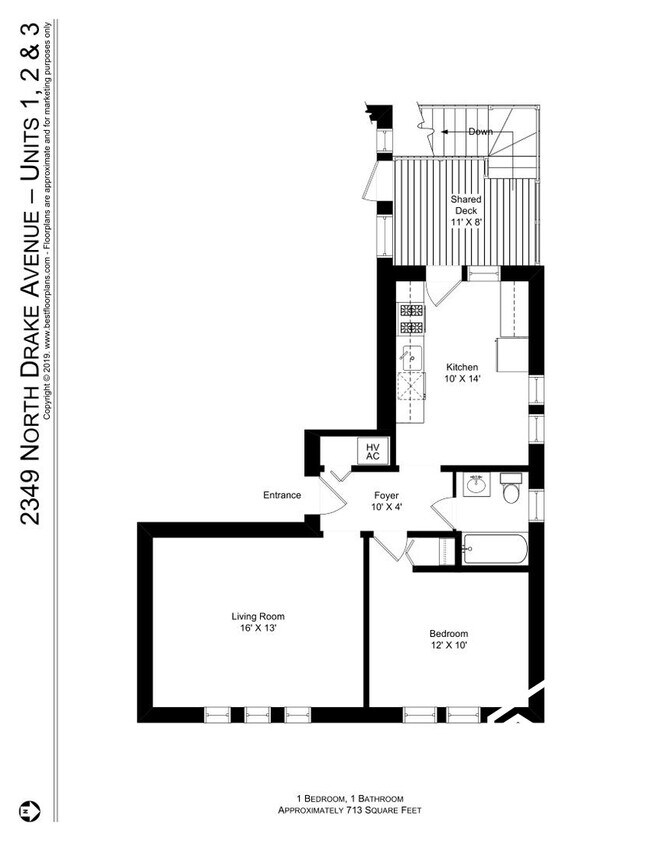 Building Photo - 2349 N Drake Ave