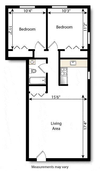 Floorplan - 2340 S University Blvd