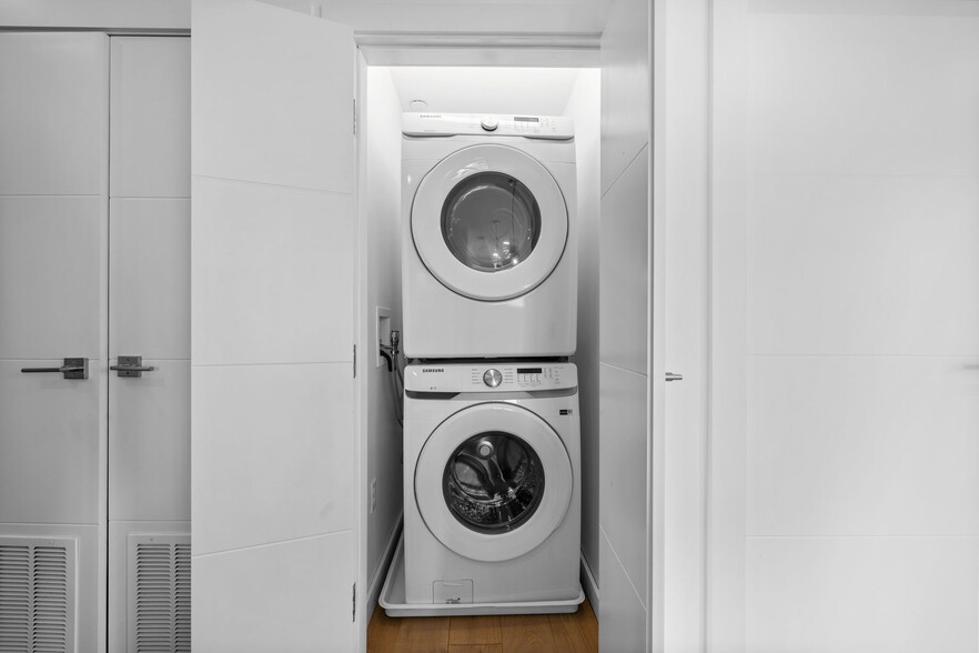 In Unit Laundry - 30 Penniman Rd