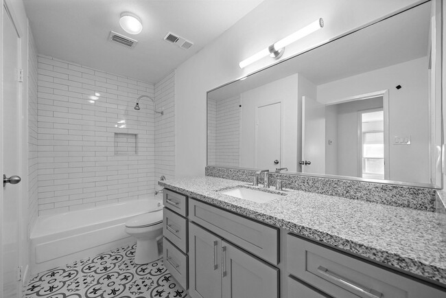 Bathroom - 2nd floor - Subway Tile - 8801 Hammerly Blvd