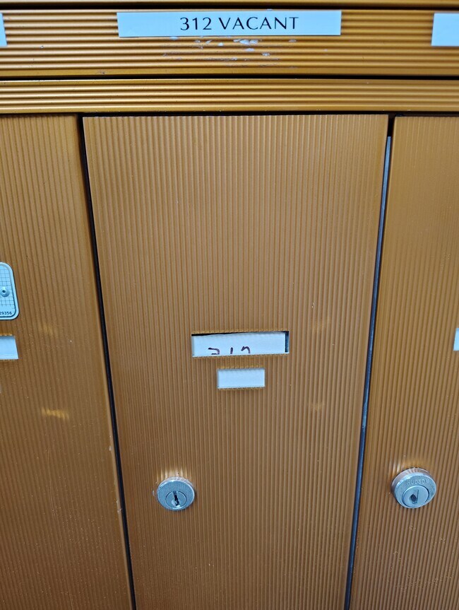 Keyed mailbox in lobby - 4500 S Poplar St