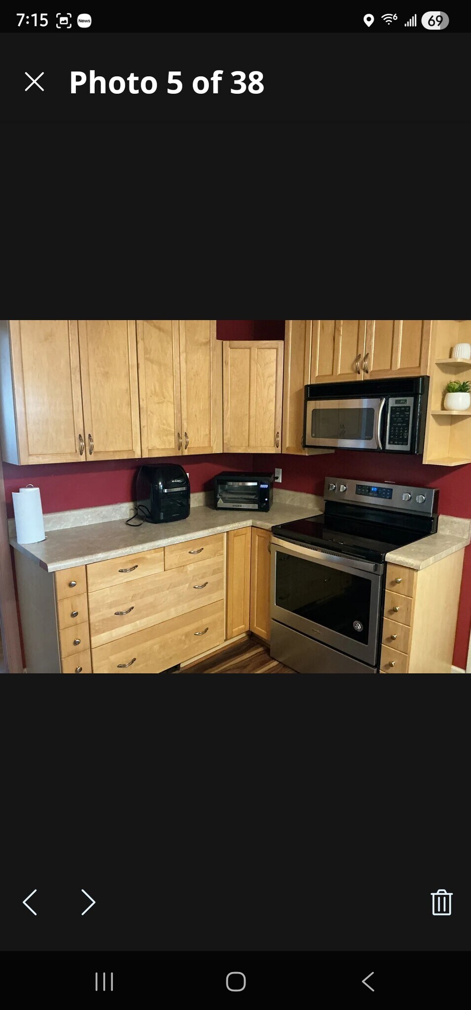 kitchen/ stove - 116 Cardinal Dr
