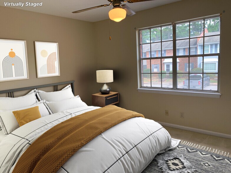 Front Bedroom with Virtual Staging - 1705 Grays Inn Rd