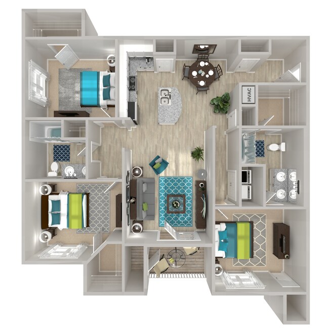 Floorplan - The Vue at West Park