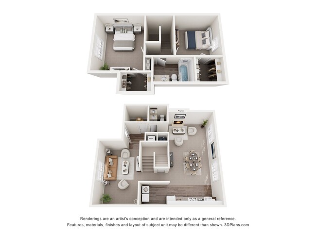 Floorplan - Parc 1000 Apartment Homes